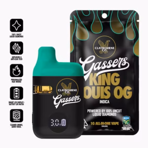 King Louis Og THC Vapes UK | Gassers AIO | 1g
