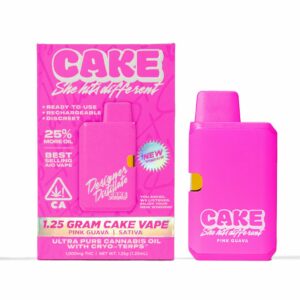 CAKE Vape Carts UK | Pink Guava | 1.25g AIO Sativa