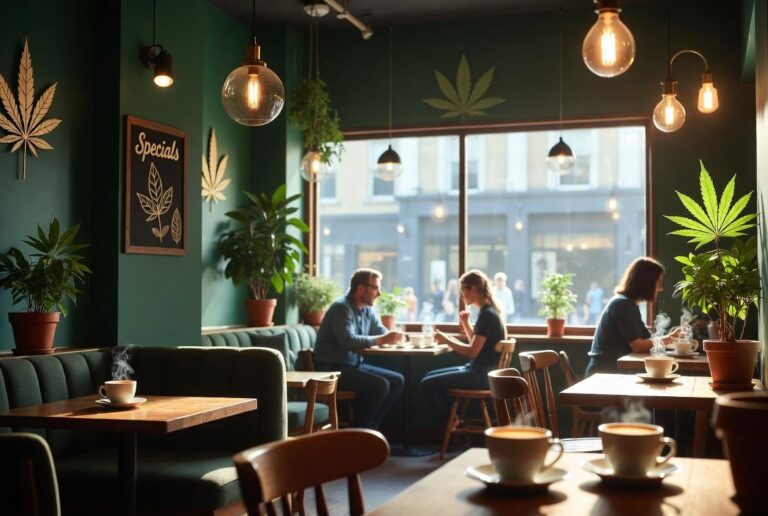 `Cannabis cafes and coffee shops in the UK — social clubs, CBD cafes and same-day cannabis delivery`